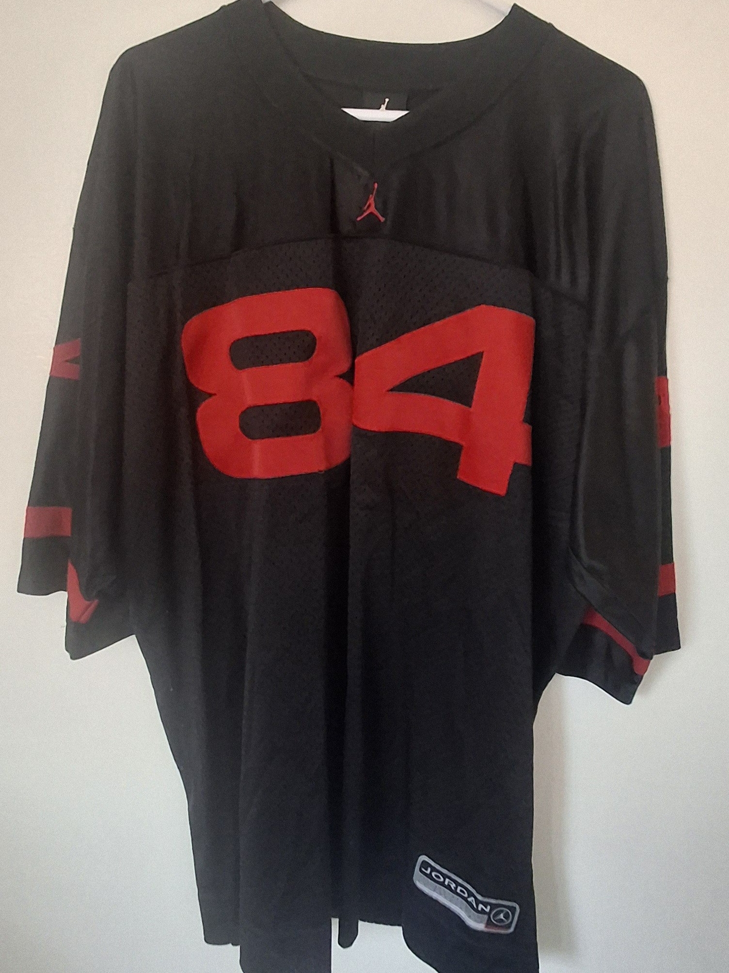 Jordan Black & Red 84 Men's Athletic Jersey